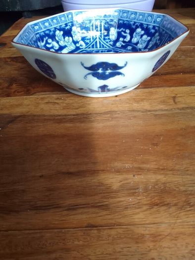 Chinese Octagonal Bowl