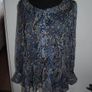 Stunning Navy/Gold Blouse Atmosphere size UK14 EU42 Postage included Image 2