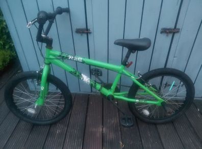 Green BMX bike for sale