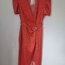 New River Island satin polka dot Occasion dress size UK 12 Image 5
