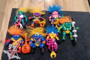 Vintage troll warriors figures bundle 90s