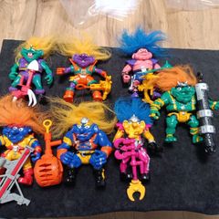 Vintage troll warriors figures bundle 90s