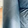 Leather & chrome 2 seater sofa Kebe 1980s Bauhaus Image 5