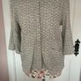 jacket Bnwt size 12 khaki & cream Streetone layering style jacket Image 3