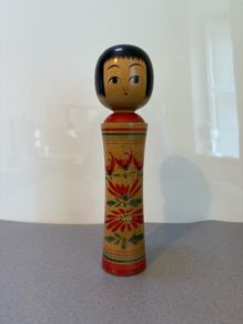 Vintage Japanese kokeshi doll