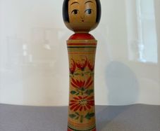 Vintage Japanese kokeshi doll