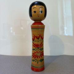 Vintage Japanese kokeshi doll