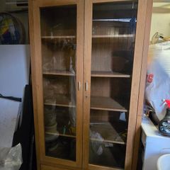 oak cabinet