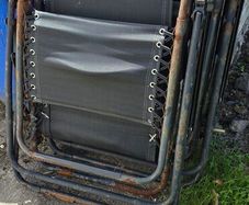 Sun lounger chairs x2