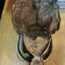 door knocker solid brass lion head Image 3