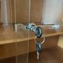 Mid century Bookcase/ Lockable Display case Image 4