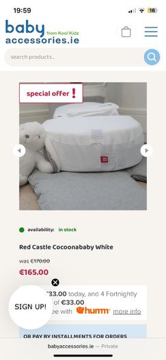 Cocoonababy Redcastle