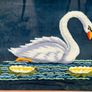 Vintage fire screen Image 3