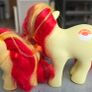 Mammy and Son Custom Sunburst Mountain Boy Ponies using MLP G1 Base My Little Pony Image 4