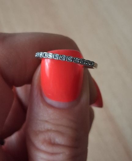 Silver ring size H1/2