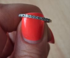 Silver ring size H1/2