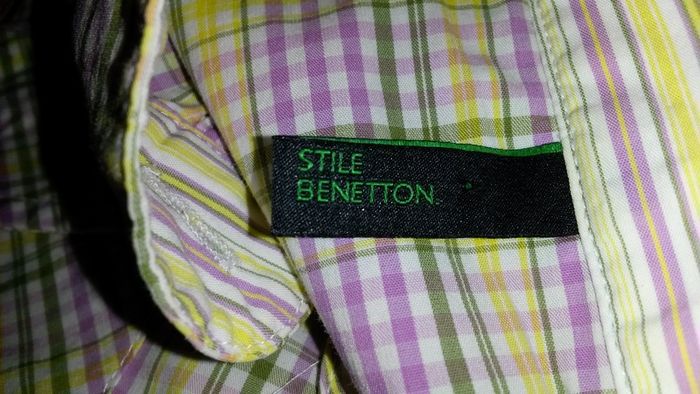 Benetton Check Shirt
