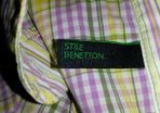 Benetton Check Shirt