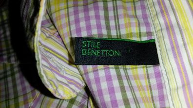 Benetton Check Shirt