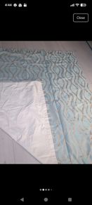 Curtains - bespoke taffeta silk eyelet curtains