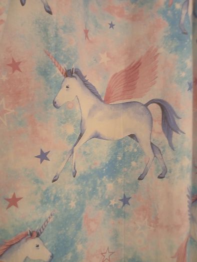 Bedroom curtains/ Unicorn