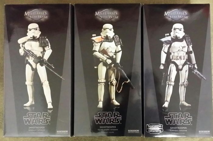 star wars sideshow not hot toys