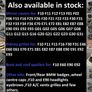 BMW 3 Series E92 E93 Pre-Lci Kidney Grilles & Mirror Covers Set Brand New Image 6