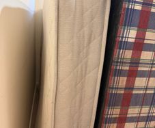bed with matress