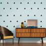 Triangle Wall Stickers, Triangle Wallpaper, Triangle Pattern, Wall decals Image 3