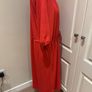 Carolyn Donnelly size 12 orange viscose dress Image 2