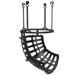 Basketball Ball Return Ball Return System 360 Rotation 35.6 x 35.6 x 75.5 cm Black