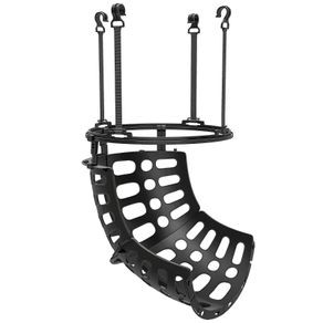 Basketball Ball Return Ball Return System 360 Rotation 35.6 x 35.6 x 75.5 cm Black