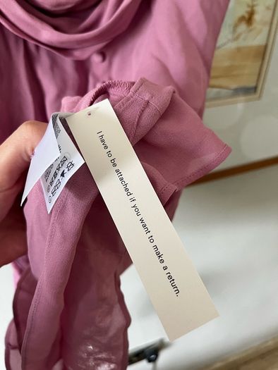 Reformation dress Doris in sugar plum