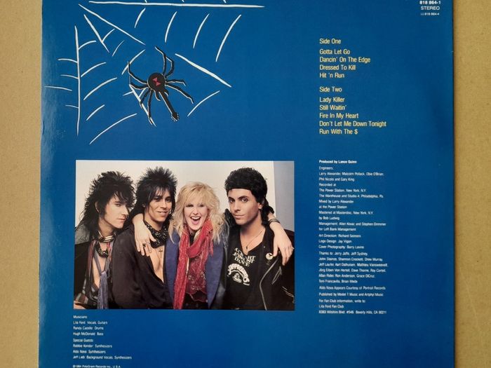 Lita Ford Dancin On The Edge album Rock Metal