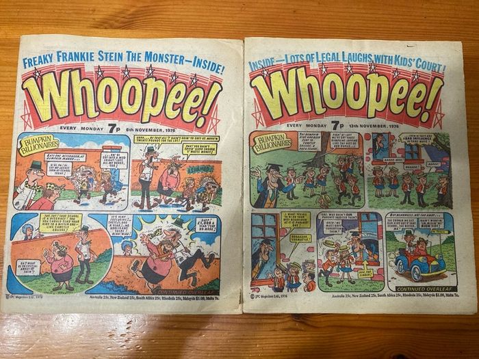 Comics: 'Whoopee!' comics 1976 (12 numbers)