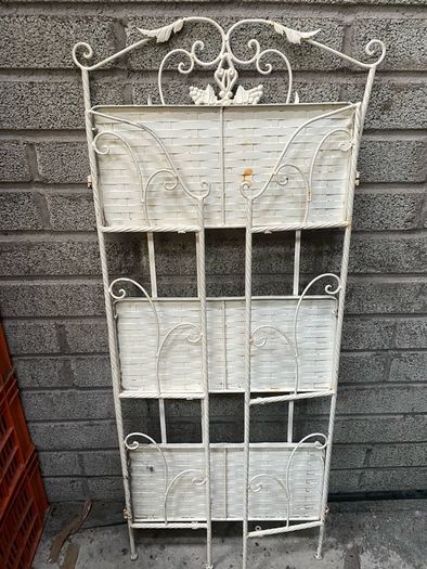 antique garden folding shelf stand