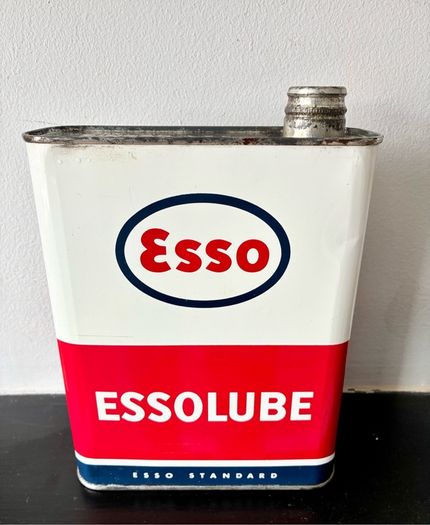 Vintage Esso 2L Oil Tin
