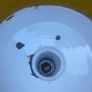 Industrial green enamel light shade Image 2