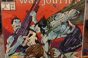 Punisher War Journal #7 Newsstand 1988 1st Meeting of Wolverine and Punisher