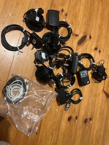 Old phone chargers