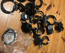 Old phone chargers