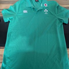 Official Canterbury Ireland IRFU Rugby Polo Shirt