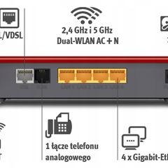 Fritz Wi-fi Router!box 7530 Mesh X 2