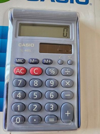 Casio School Calculator with Case SL-460L