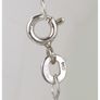 Vintage Sterling Silver Onyx Pendant Necklace Image 7