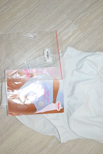Anita Maternity White Maternity Highwaist Brief Size L