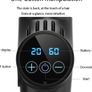 Massage Gun Deep Tissue Muscle Massager 6 Attachments LCD Control 20 Speeds Image 5
