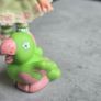 Lime Chiffon with Friend Parfait Parrot Strawberry Shortcake Doll Ccomplete outfit HTF AGC Kenner A.G.C same era as MLP G1 My Little Pony Image 4