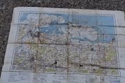 Chatam &amp; Maidstone WW11 Ordanance Map 1940