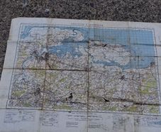 Chatam & Maidstone WW11 Ordanance Map 1940